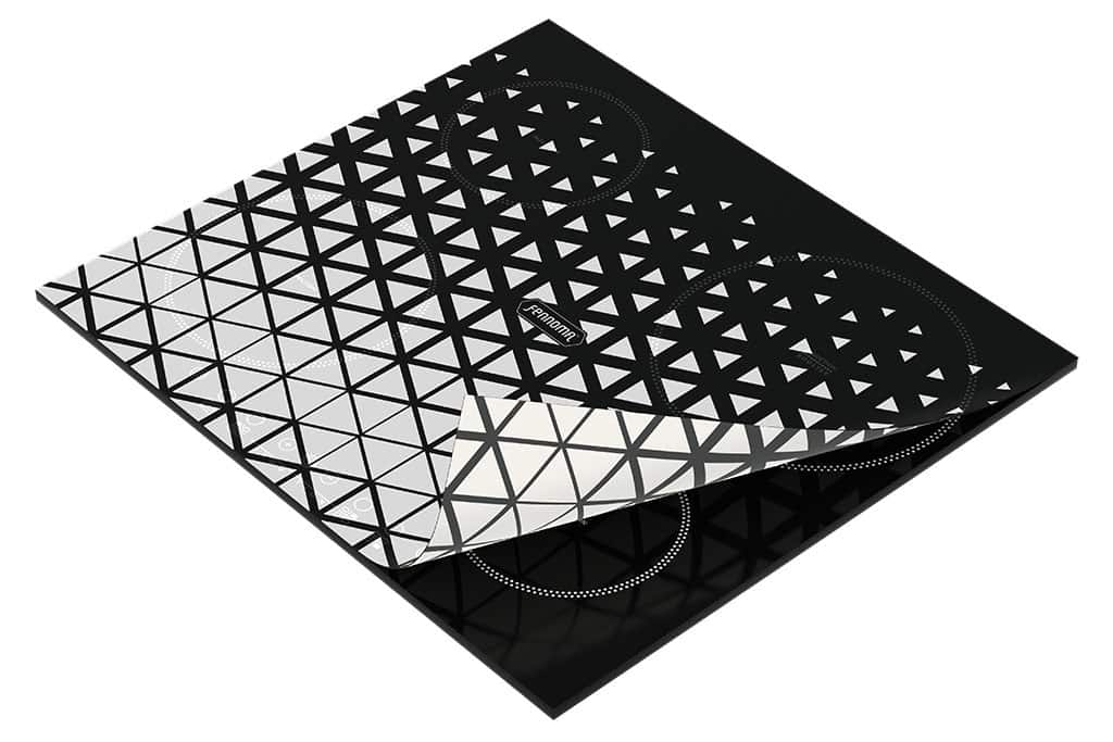 triangles 54X60cm_0001_triangles 54X60cm_1 משטח הגנה לאינדוקציה - COOK ON – תמונה 2